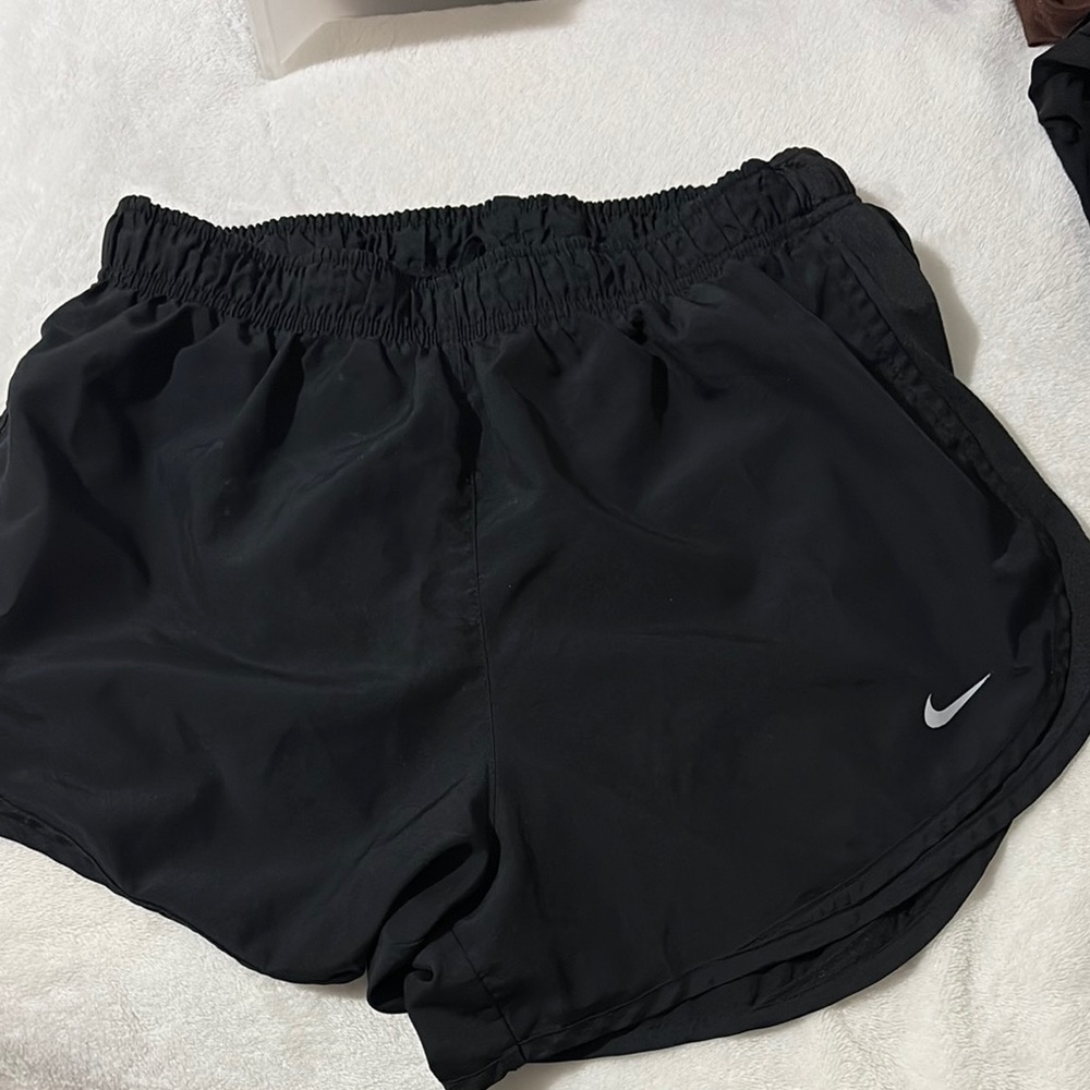 Nike Black Athletic Shorts Lightweight Dri-FIT